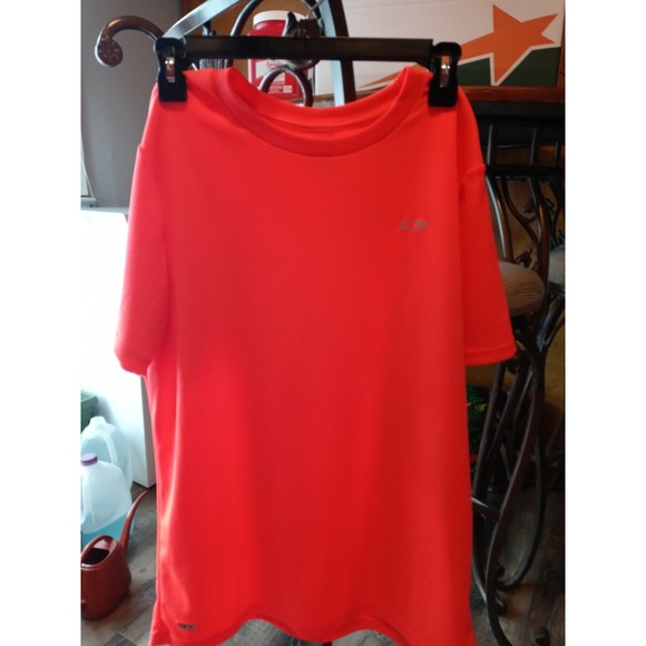 Champion Tops - Women's Champion Pink Medium Dri-Fit Workout Shirt Size XL Running Shirt